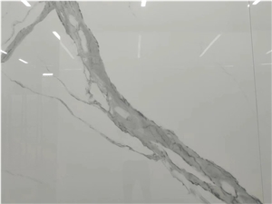 Calacatta White Marble Vein Sintered Stone Slabs Wall Tile Calacatta White Marble Vein Sintered Stone Slabs Wall Tile