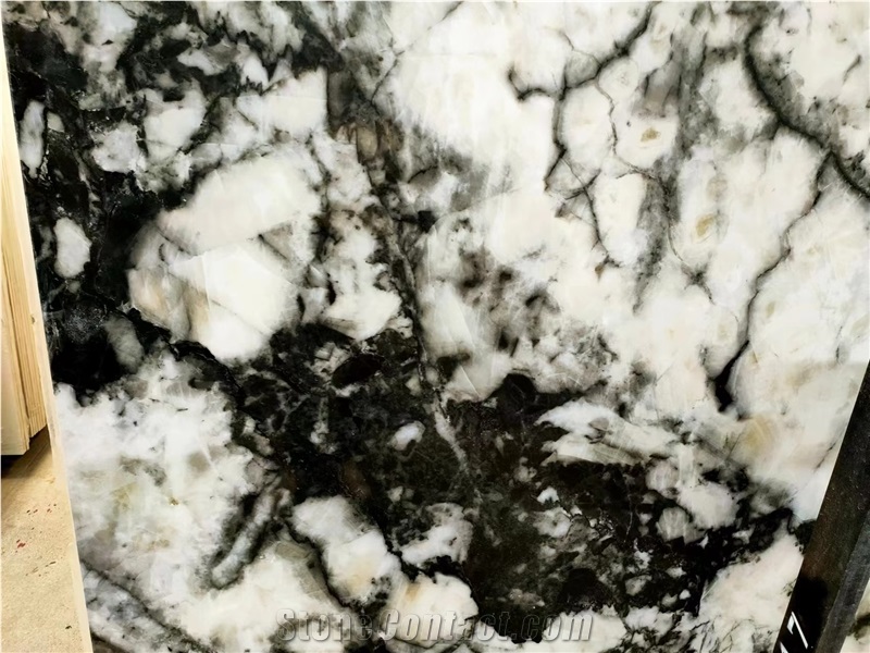 Incense Plum Marble Vein Sintered Stone Slabs Floor Tile Use