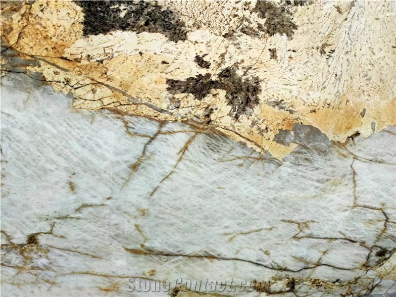 Pandora Granite Vein Sintered Stone Slabs Wall Floor Use