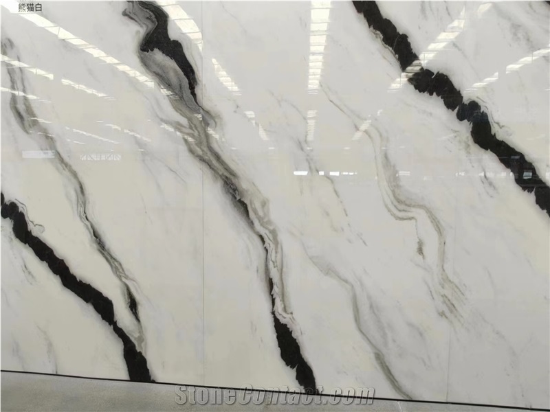 Sintered Stone Panda White Marble Vein Sintered Stone Floor