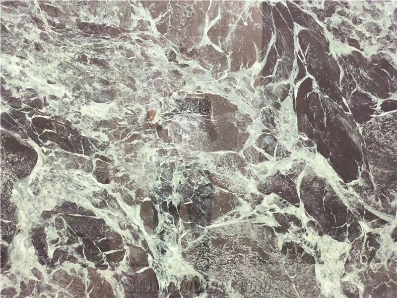 Verde Alpi Marble Vein Sintered Stone Slabs Tile