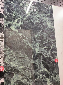 Verde Alpi Marble Vein Sintered Stone Slabs Tile