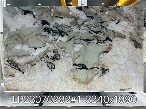 Cristallo Tiffany Quartzite Pear Blossom Snow Big Slab Tile Cristallo Tiffany Quartzite Pear Blossom Snow Big Slab Tile