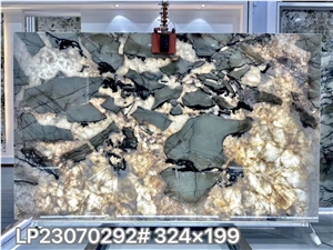 Cristallo Tiffany Quartzite Pear Blossom Snow Big Slab Tile