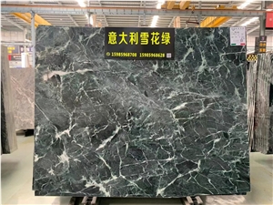 Italy Verde Alpi Marble Green  Des Alpes Stone Big Slab Tile