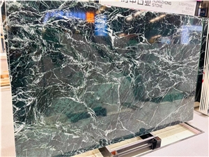 Italy Verde Alpi Marble Green  Des Alpes Stone Big Slab Tile
