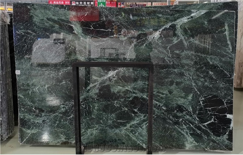 Italy Verde Alpi Marble Green  Des Alpes Stone Big Slab Tile