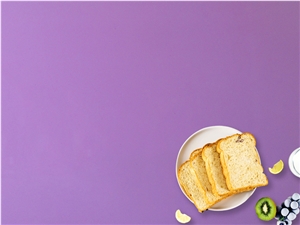 2019 Taro Purple Quartz Slab For Kitchen Vanity Top