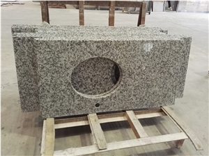 China G439 Grey Granite Prefab Vanity Tops