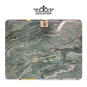 Wild Style Nice Royal Green Quartzite Slabs