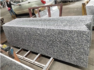 China Sea Wave Grey Granite Polished Slabs