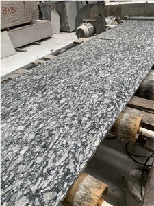 China Sea Wave Grey Granite Polished Slabs