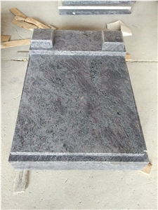 Bahama Blue Granite Mini Tombstone In European Style