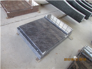 Bahama Blue Granite Mini Tombstone In European Style