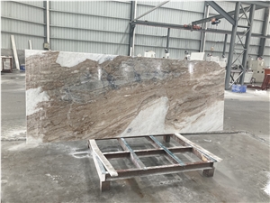 Castro White Marble Kitchen Countertops