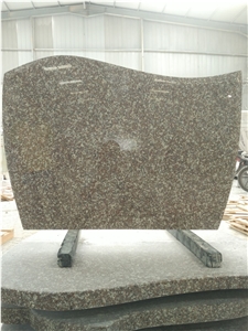 G664 Bainbrook Brown Granite  Upright Headstones