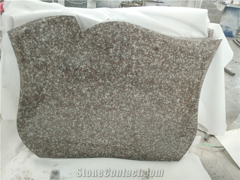 G664 Granite Headstone Memorials European Style