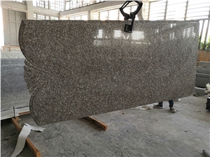 G664 Granite Tombstone Slab Polished