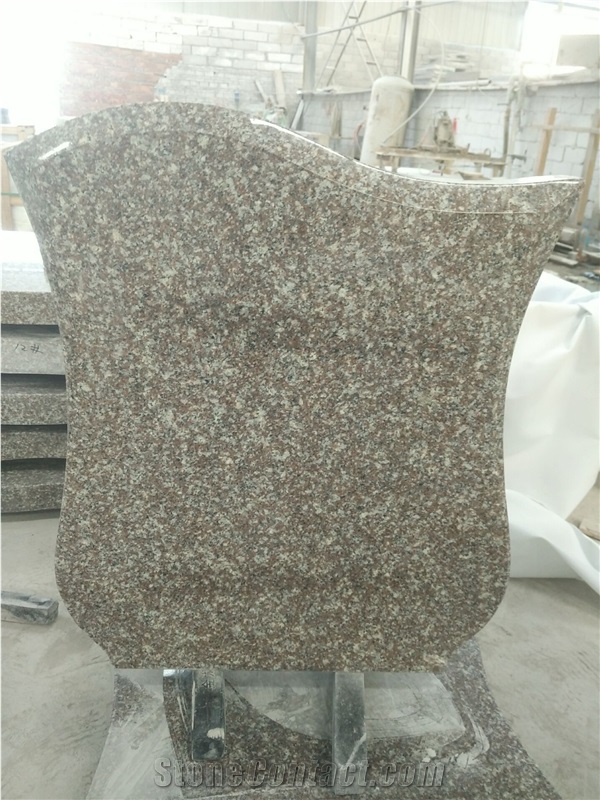 Star Brown Granite G664  Tombstone