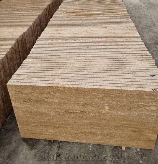 Takab Beige Travertine Slabs