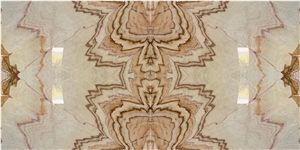 Beige Camel Onyx Slab Tiles
