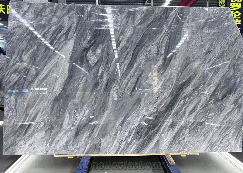 Italy Florence Grey Marble Slab