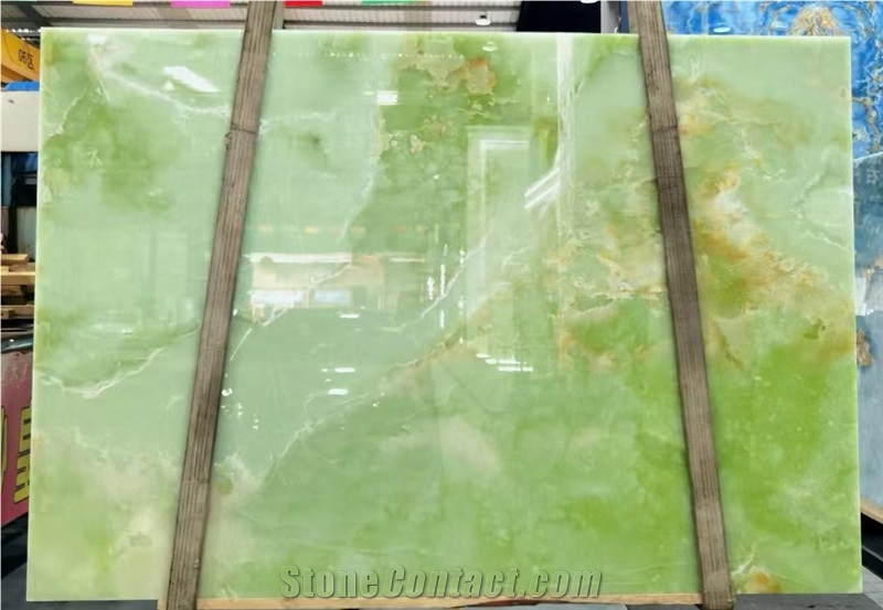 Pakistan Green Onyx Slab Tiles