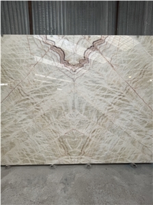 Polished Beige Camel Onyx Slab Stone Tile