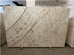 Polished Beige Camel Onyx Slab Stone Tile