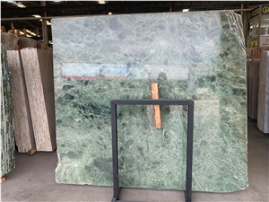 Polished Birjand Dark Green Marble Slabs