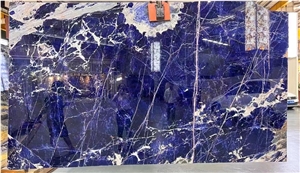 Royal Azul Sodalite Granite Slab Tiles