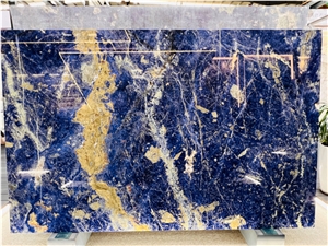 Royal Azul Sodalite Granite Slab Tiles