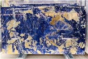 Royal Azul Sodalite Granite Slab Tiles