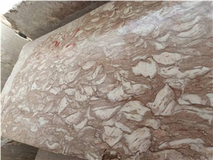 Shells Reef Pink Limestone Slabs Tiles