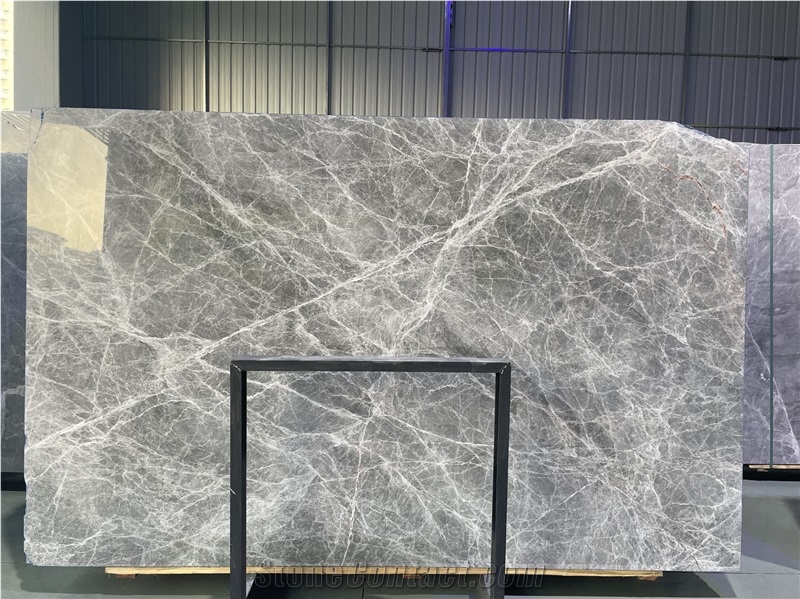 Turkey Hermes Grey Marble Slabs