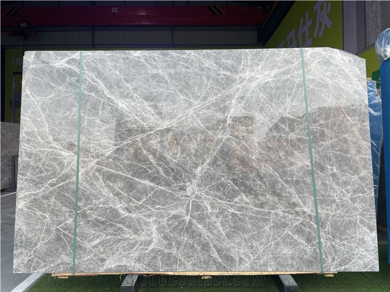 Turkey Hermes Grey Marble Slabs