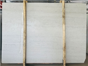 White Travertine Slabs Tiles