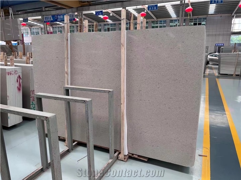 Turkey  Moca Silver Limestone Slabs Polished