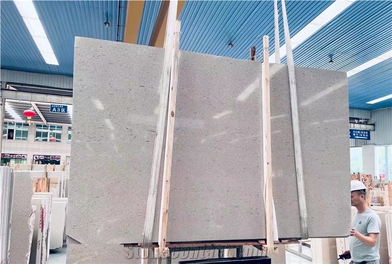 Turkey  Moca Silver Limestone Slabs Polished