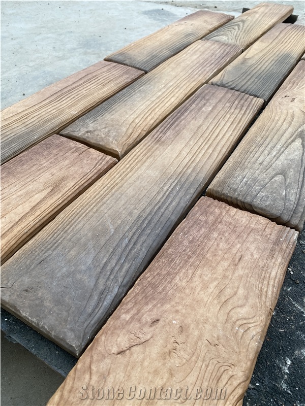 Wood Strip Artificial Culture Stone Artificial Corner Stone