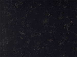 Black Engineered Stone Marble Look AQ5107