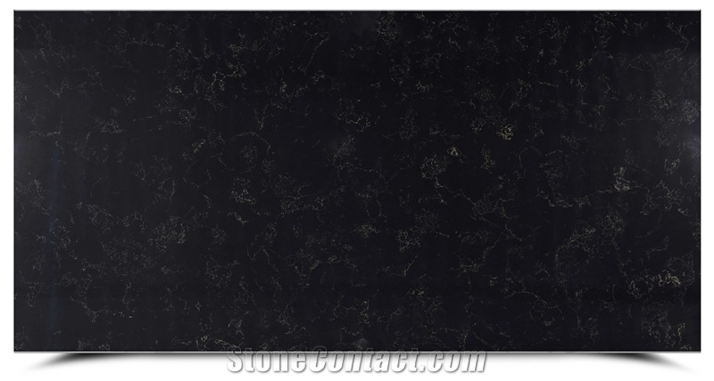 Black Engineered Stone Marble Look AQ5107