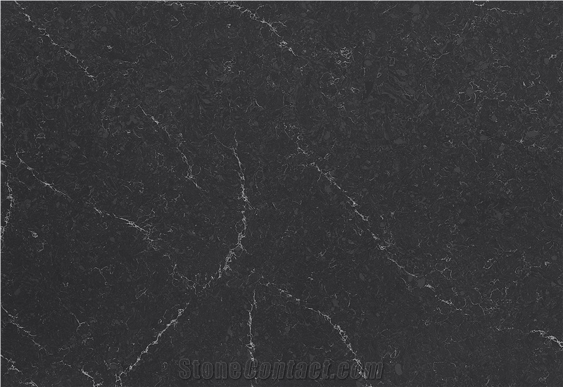 Black Quartz Calacatta Quartz