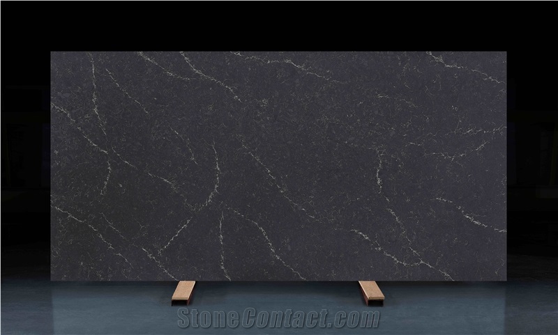Black Quartz Calacatta Quartz
