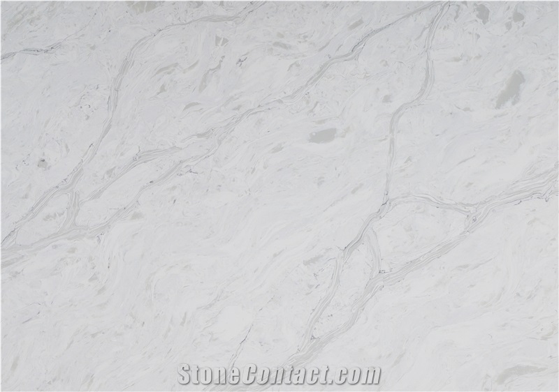 Calacatta Engineered Artificial Stone Quartz Slabs Supplier