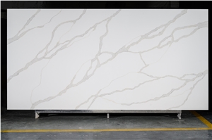 Calacatta Hot Sale Quartz Stone Slabs Artificial Stone Tiles