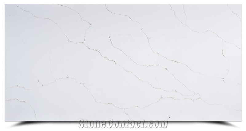 Carrara Artificial White Quartz AQ3146 Stone Project