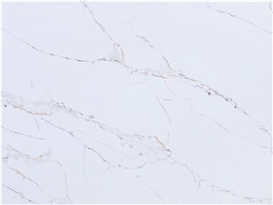 China Quartz Stone Supplier Engineered Calacatta AQ039