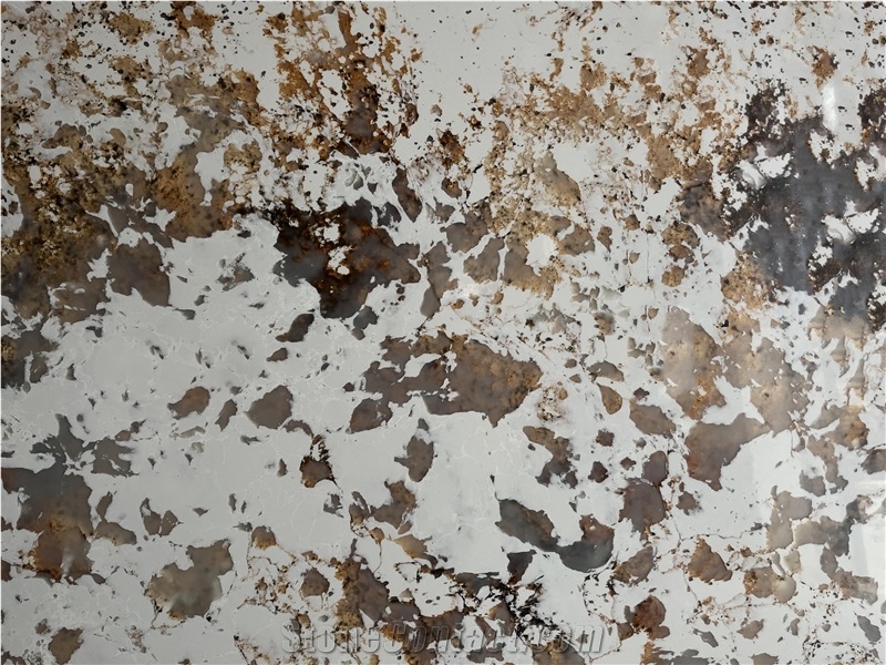 Granite Look Polished Quartz Stone Slab China Supplier