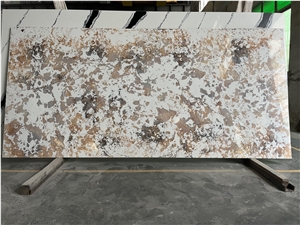 Granite Look Polished Quartz Stone Slab China Supplier